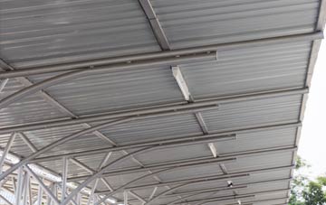 installing Robinhood End metal roofing